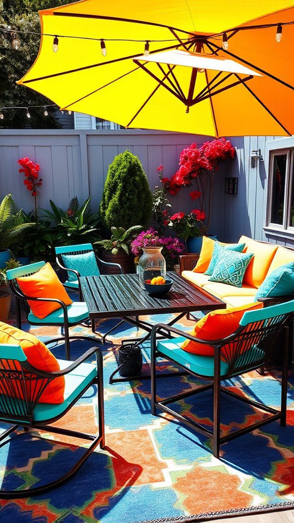 vibrant and striking color combinations