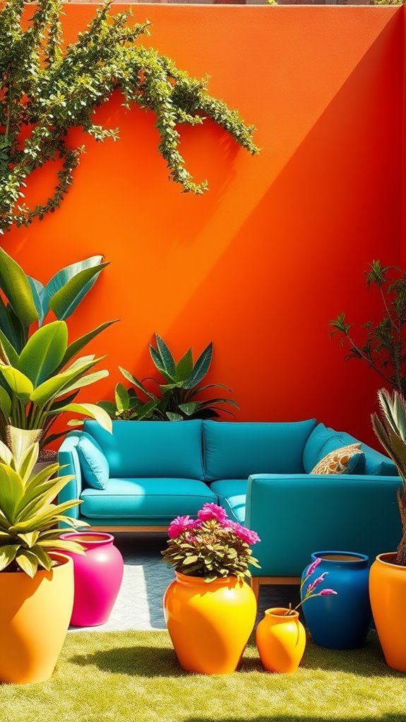 vibrant and striking hues