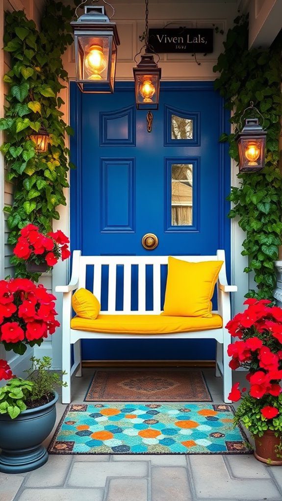 vibrant and striking hues