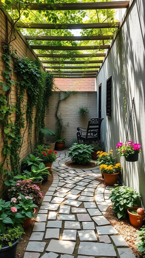 walkways and stepping stones