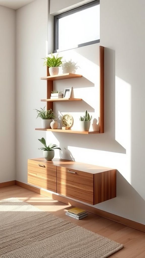 wall mounted storage solution