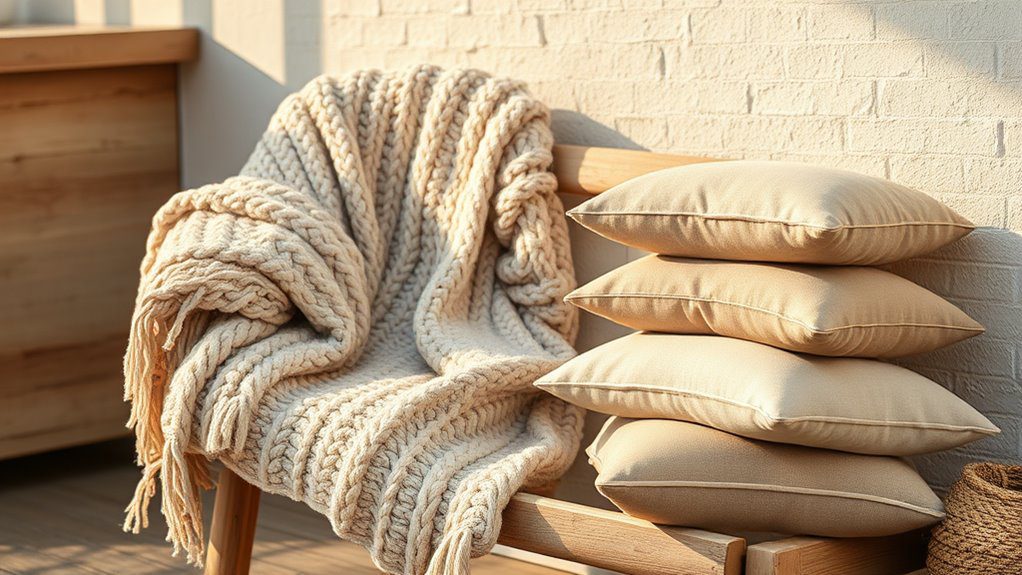 warm and comfortable fabrics