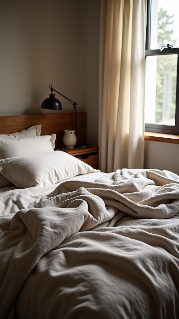 warm comfortable clothing ensemble