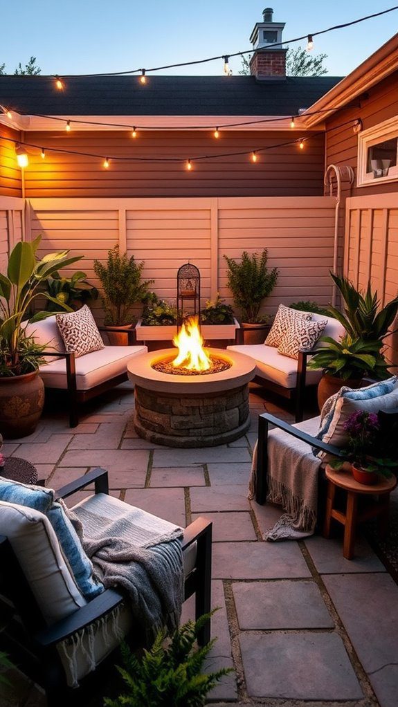 warm outdoor gathering spaces