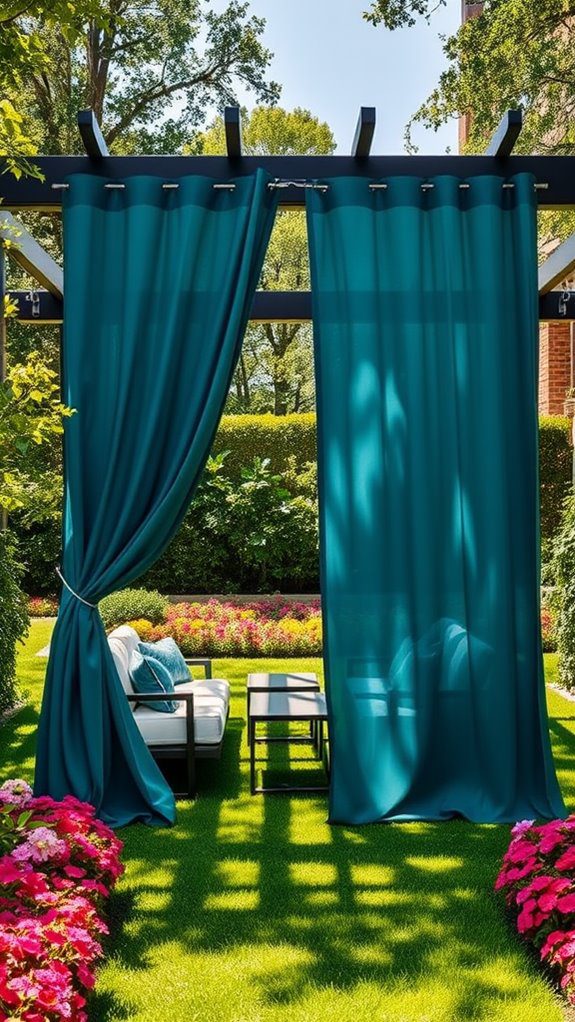 weather resistant outdoor drapes