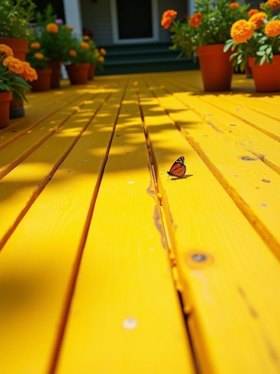 bright cheerful outdoor spaces