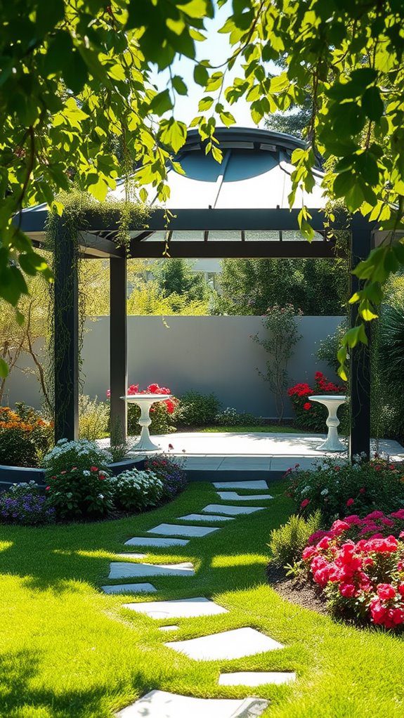 charming outdoor relaxation space