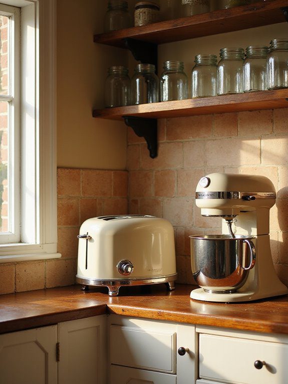 charming vintage kitchen appliances