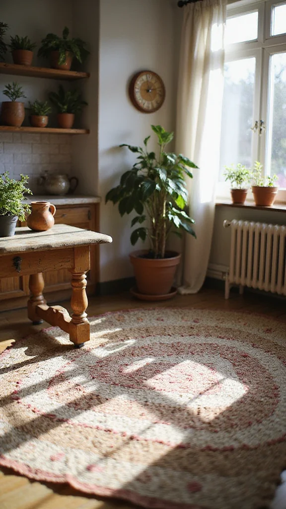 Cozy textured boho rugs
