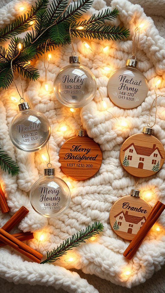 customized festive decorations available