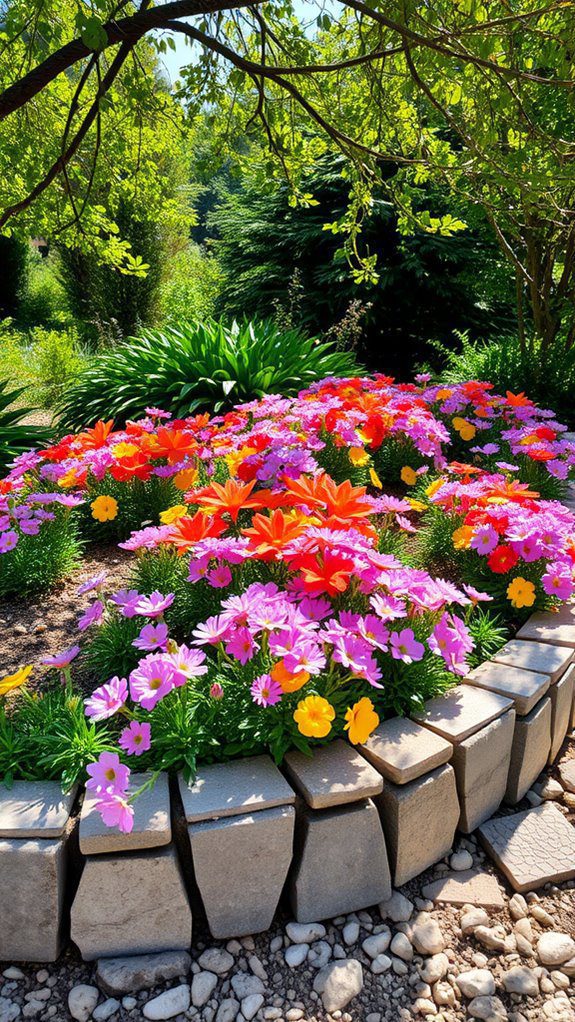 distinctive garden border design