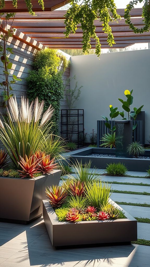 modern outdoor space design