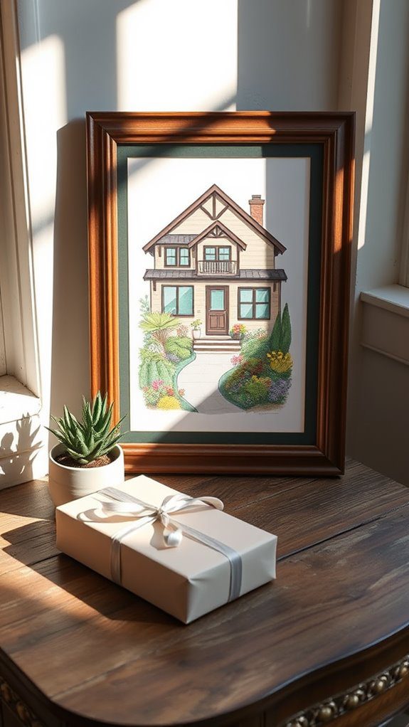 personalized home illustration artwork