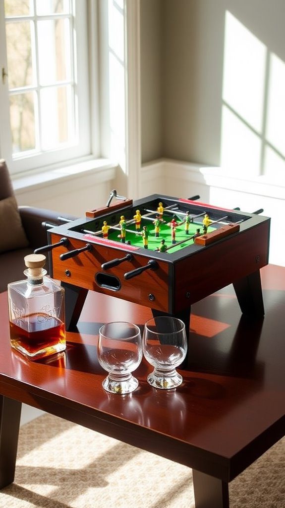 tabletop foosball game set