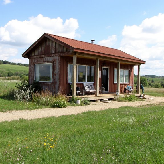 charming efficient farmhouse container