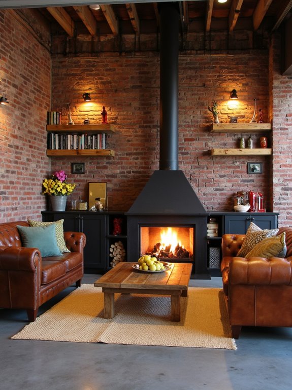 cozy heated garage retreat