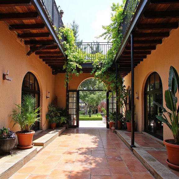 cozy industrial spanish design