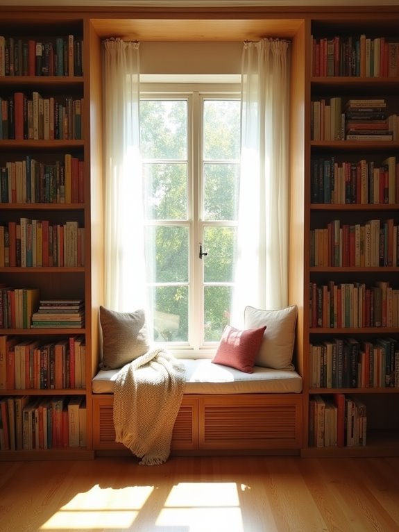 cozy window seat retreat