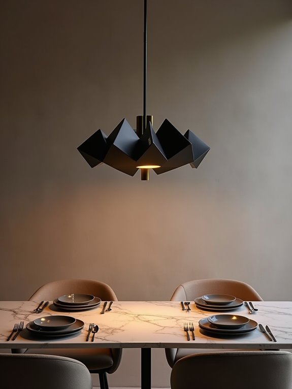 designer lighting creates ambiance