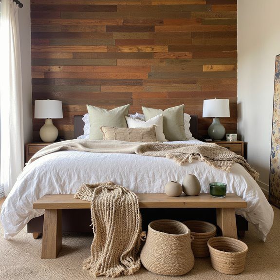 modern rustic bedroom essentials