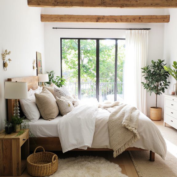 nature inspired bedroom decor