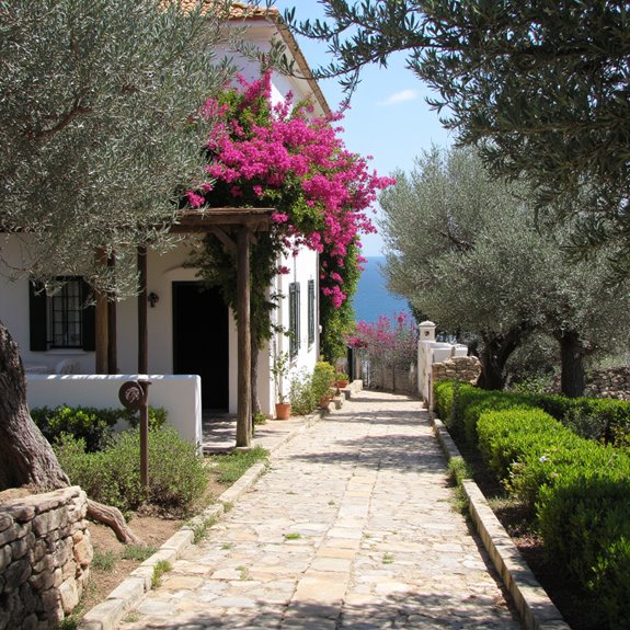 olive trees enhance landscapes