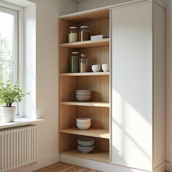 optimize pantry corner storage