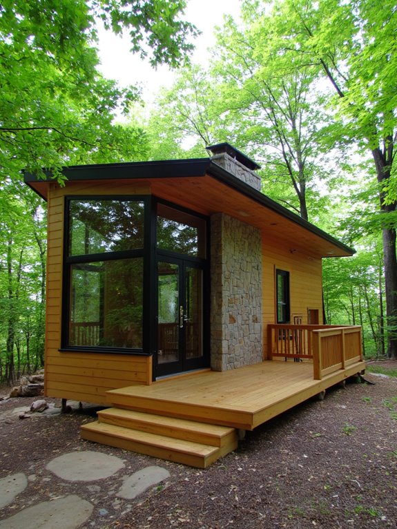 rustic elegance in tiny homes