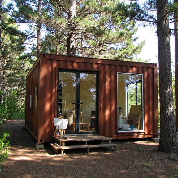 secluded artist s studio retreat