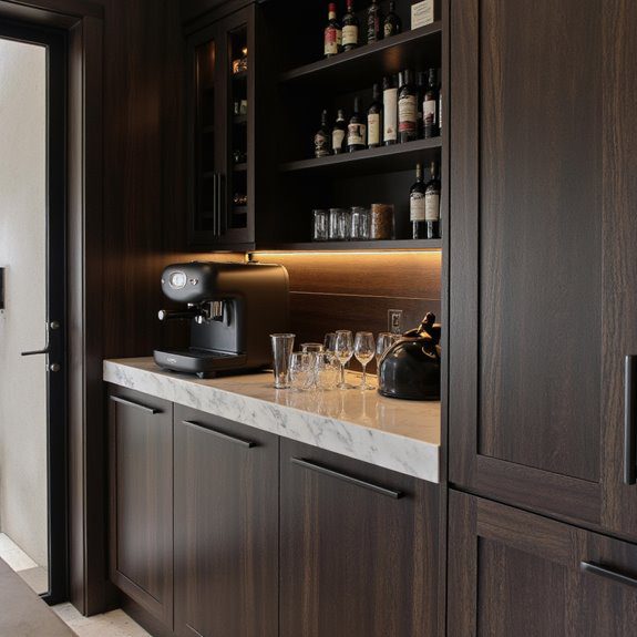 stylish coffee and wine hub