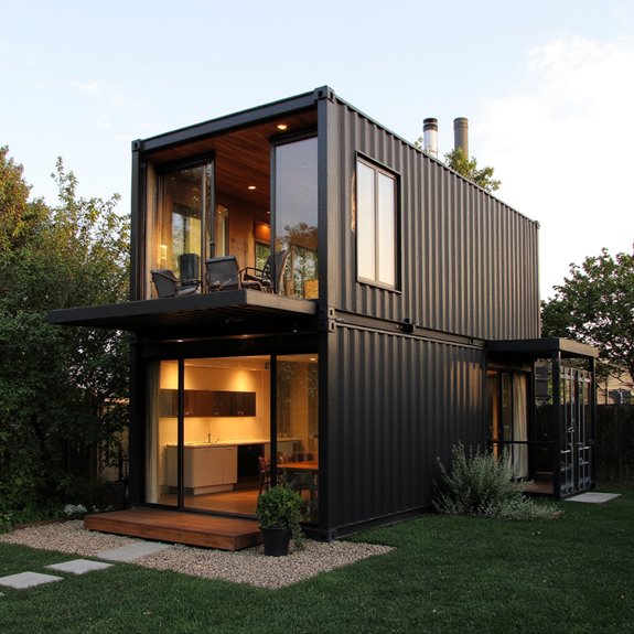stylish sustainable container living