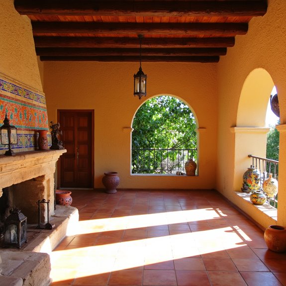 warm inviting spanish elegance