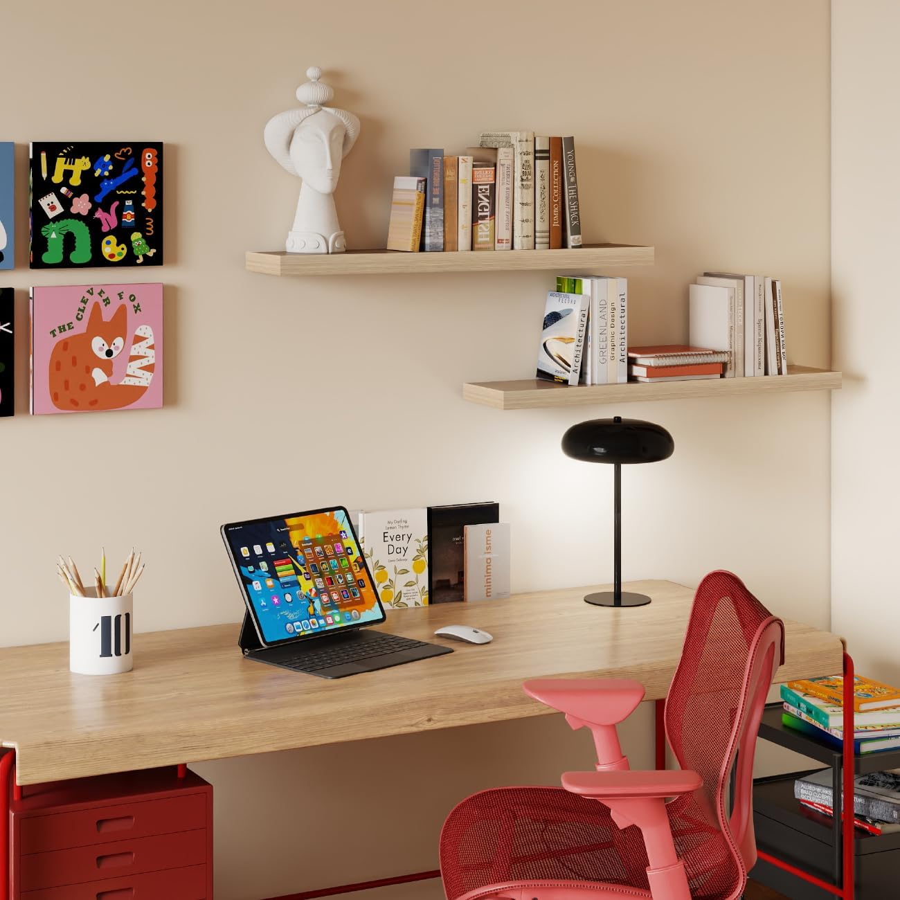 Mifurn Floating Shelves for Wall