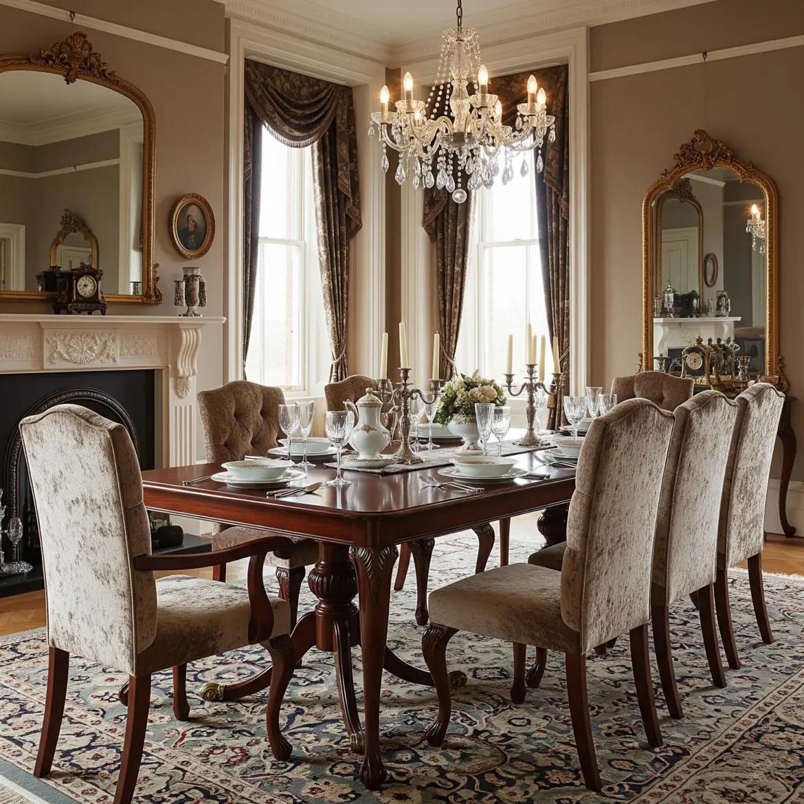 Victorian dinnig room